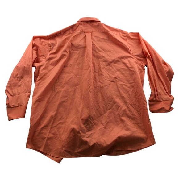 Izod Mens Dress Shirt Size 3XL 19 Neck Long Sleeve Button-Up Wrinkle-Free Twill - Picture 2 of 11